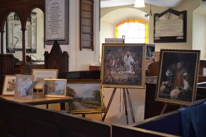 Congleton Arts Festival Display at St Peter's