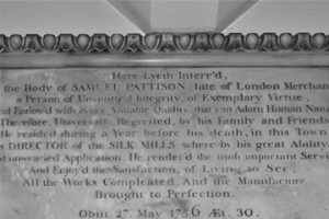 Memorials at St Peter's